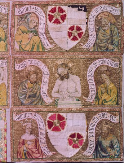 Cristo come Uomo dei Dolori con San Matteo e San Giovanni con Profeti e Re dell